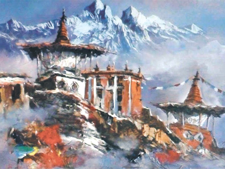 Art Exhibition By Nepali Artists In Shimla
