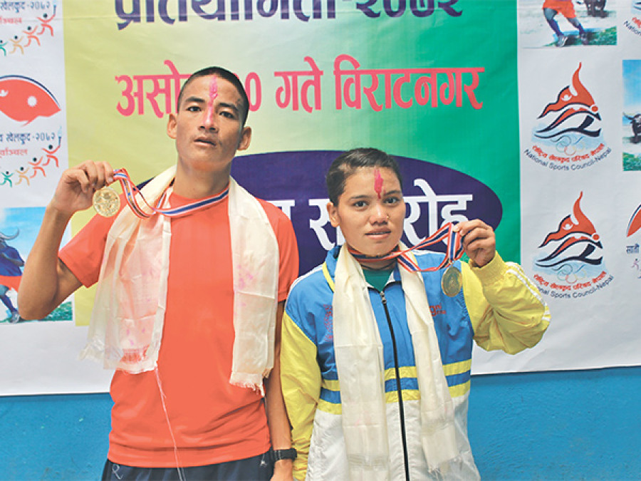 Rai, Bhandari clinch marathon gold