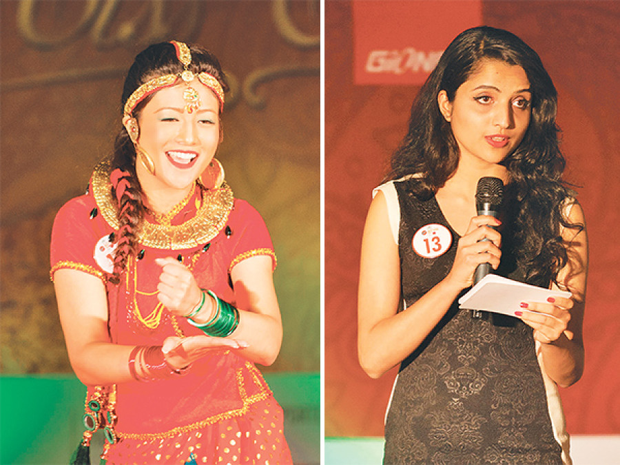 Miss Nepal Contestants Display Their Talent