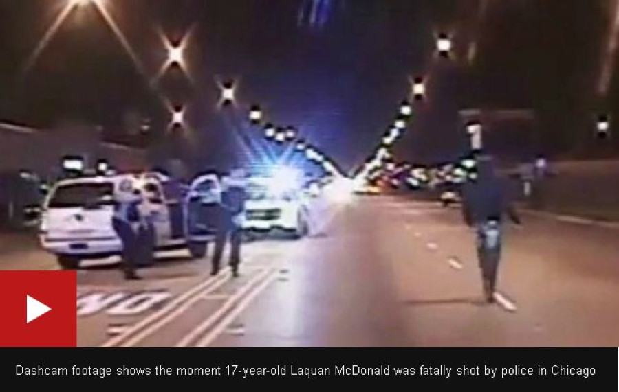 Chicago police release dashcam video of fatal shooting