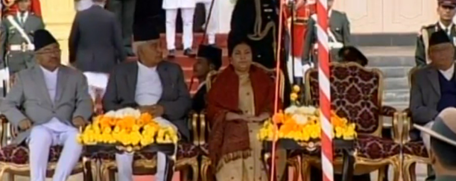 Bhandari sworn in as first woman president (Watch video)