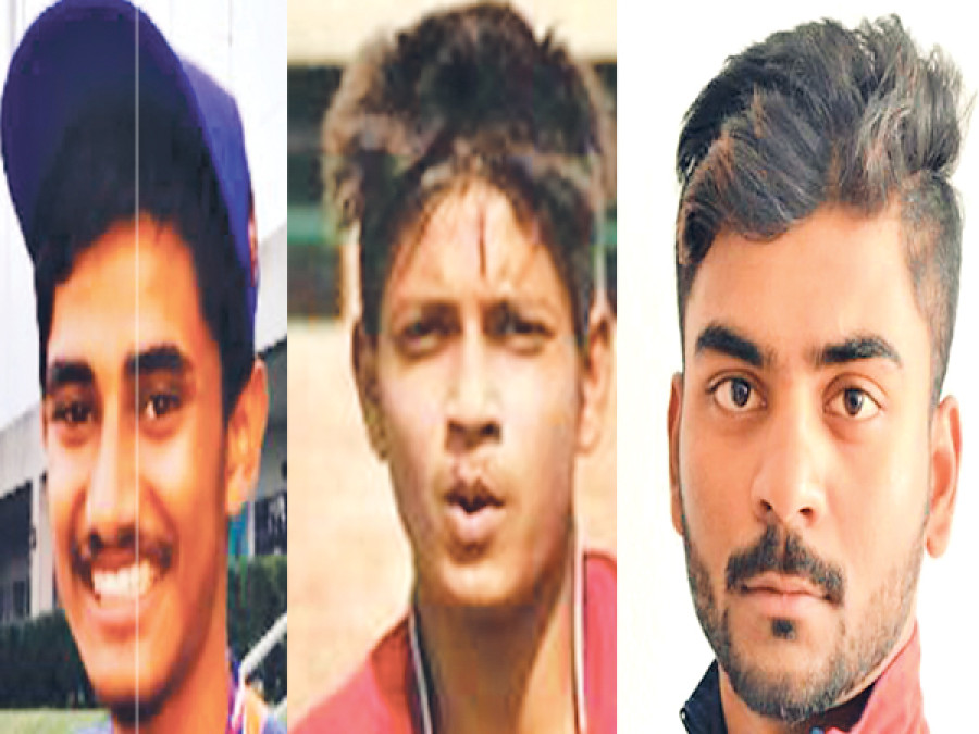 Three new faces in youth squad