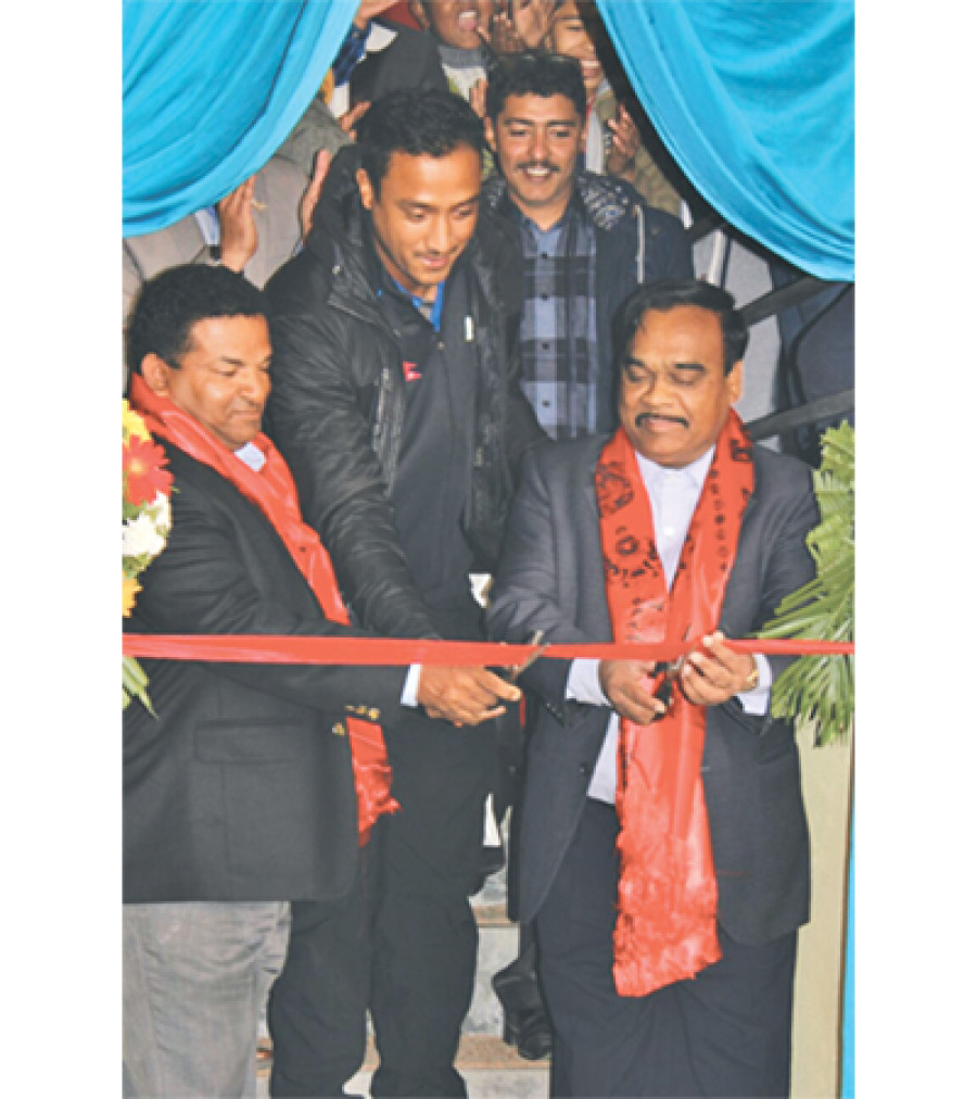 NSM opens Nepal Cricket School