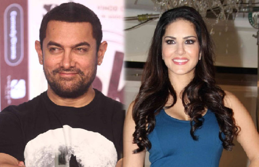 900px x 580px - Aamir 'will be happy' to work with Sunny Leone