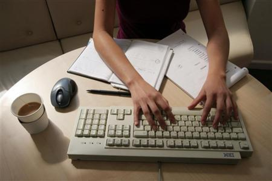 Type slowly to enhance your writing skills