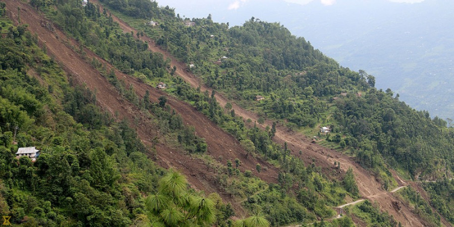Taplejung landslides in pictures