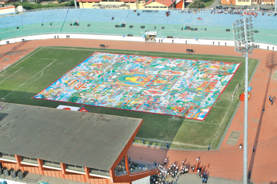 World’s largest thanka coming to Nepal