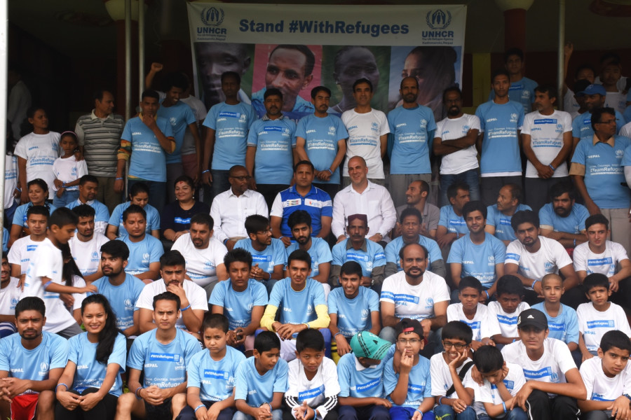 Olympian Bista celebrates Refugee Spirit and Olympic Participation