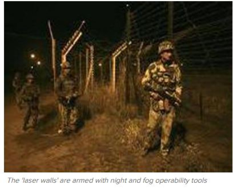 'Laser walls' activated along India-Pakistan border to plug gaps in vigil