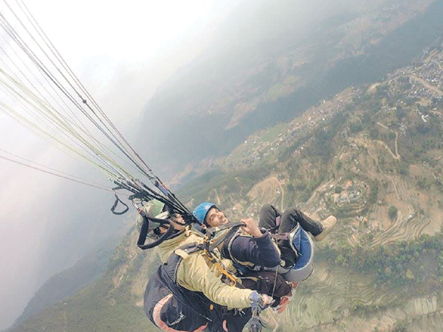 Commercial paragliding to be started in Parbat