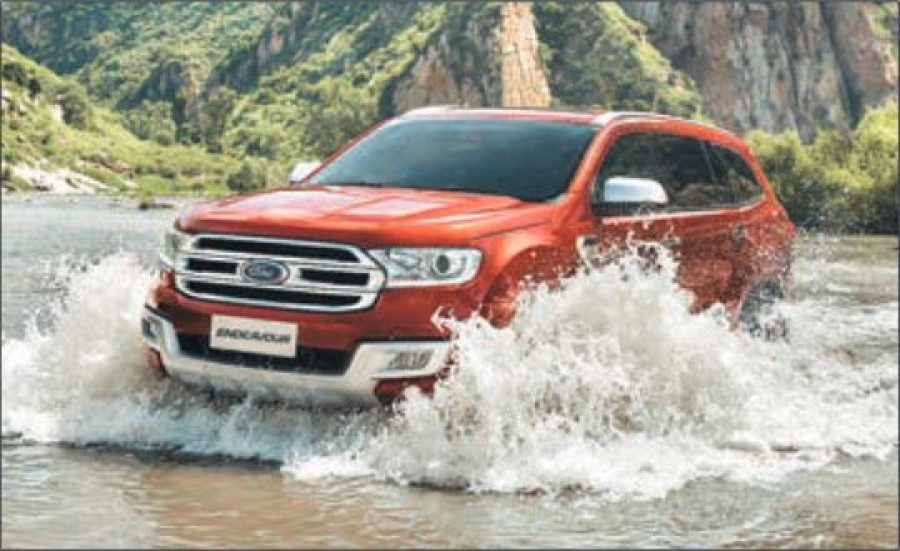 All-New Ford Endeavour SUV hits Nepal roads