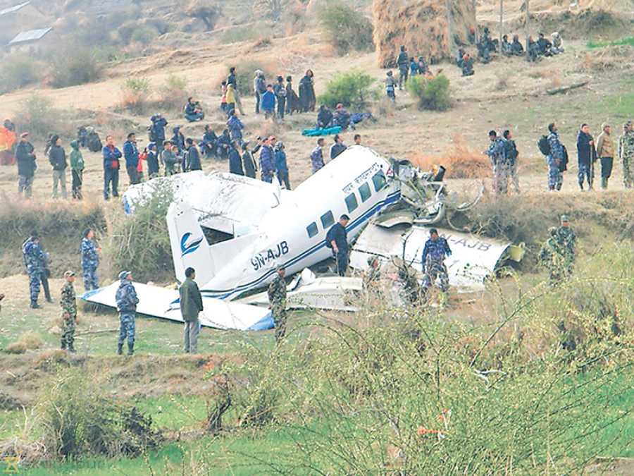 Air Kasthamandap crash caused by ‘engine failure’