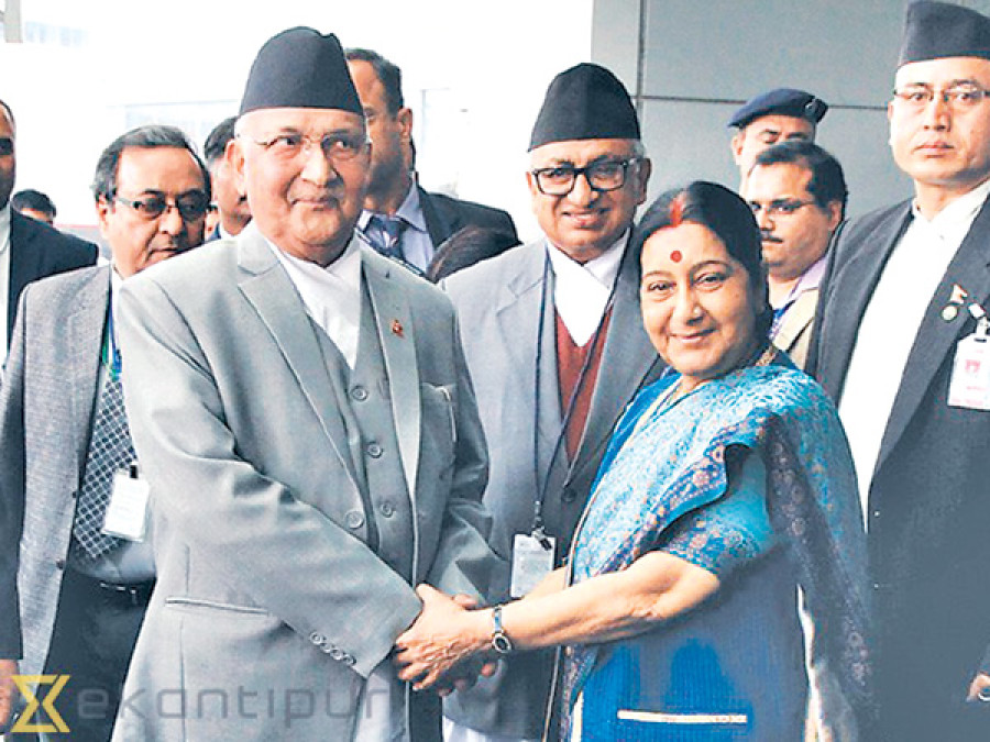  Swaraj: No bad relationship with neighbours, including Nepal