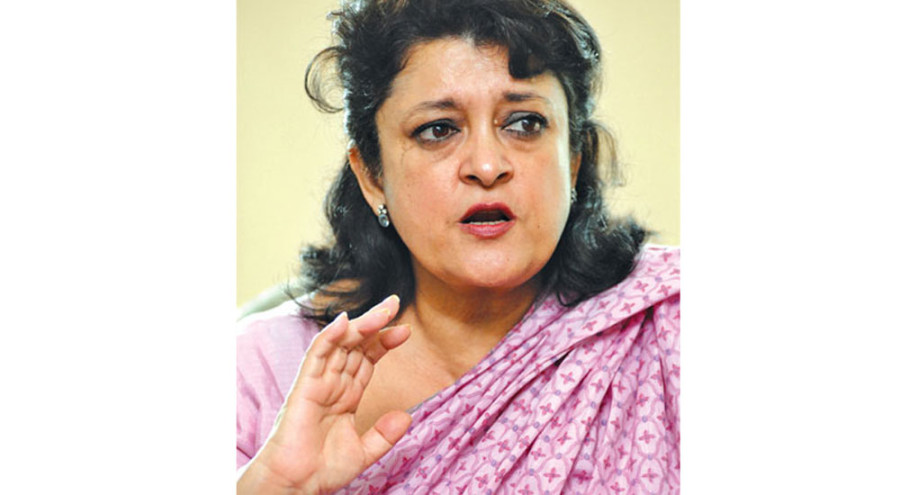 Sujata Koirala officially announces candidacy for NC presidency