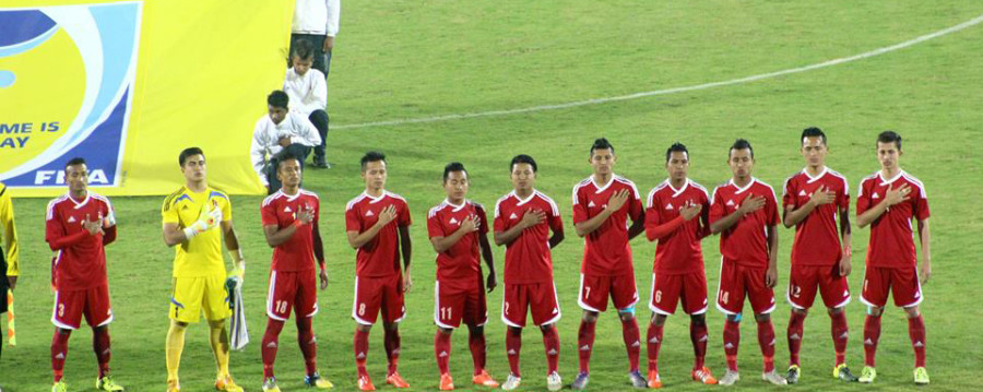 Nawayug’s hat-trick puts Nepal into Sag football final