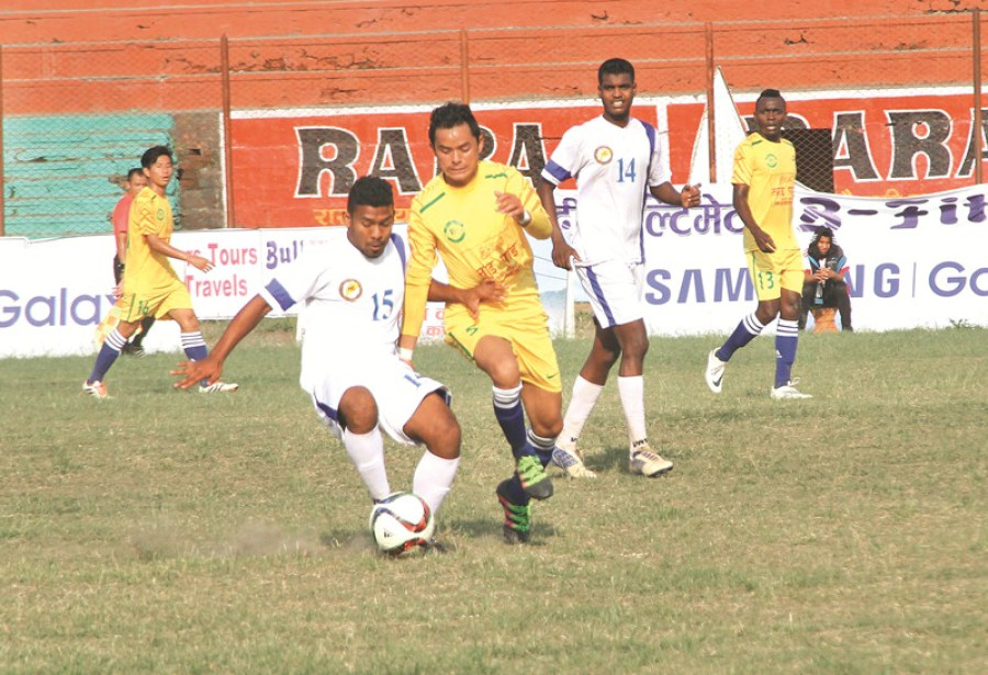 Dharan enter last four