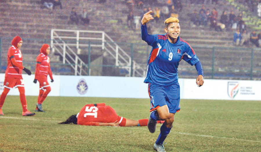 Saff Women’s Championship: Five-star Bhandari puts Nepal in semi-finals
