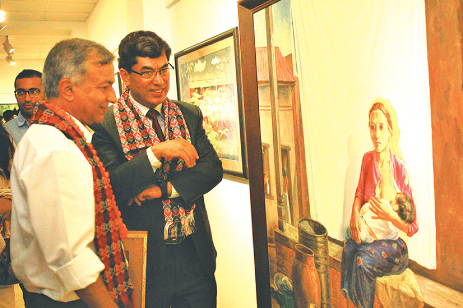 Artists imagine a ‘New Nepal’