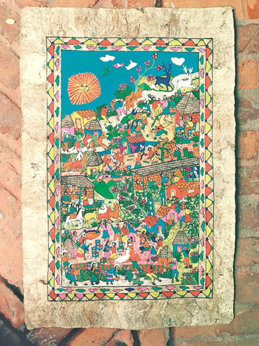 Mexican Amate Paintings at SAG from Friday