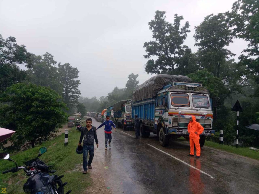 Bridge over Gandhaili river in Banke collapses