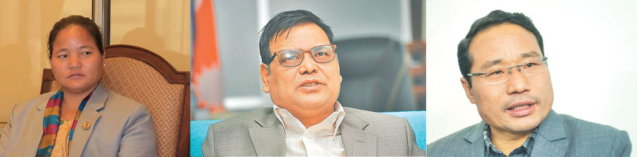 IED hurled at Speaker Gharti Magar, CPN (MC) leaders Mahara & Pun in Rolpa