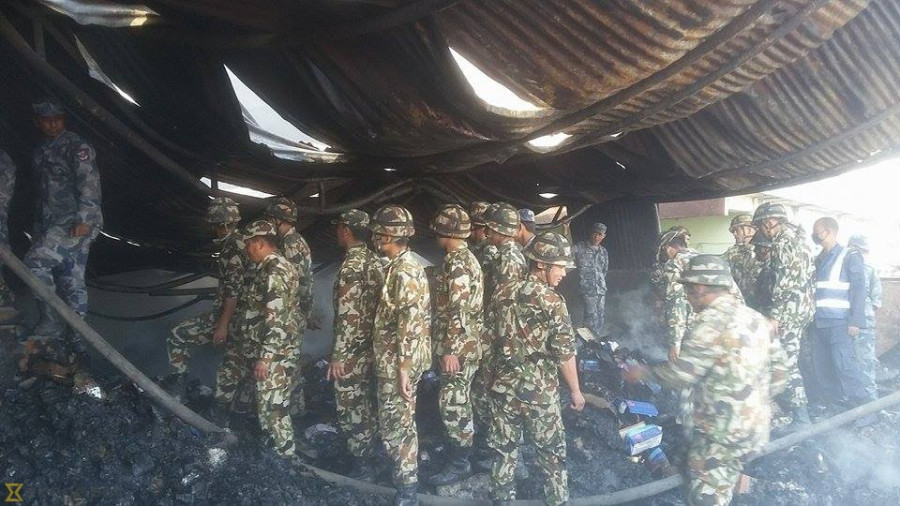 Morang fire yet to be brought under control 