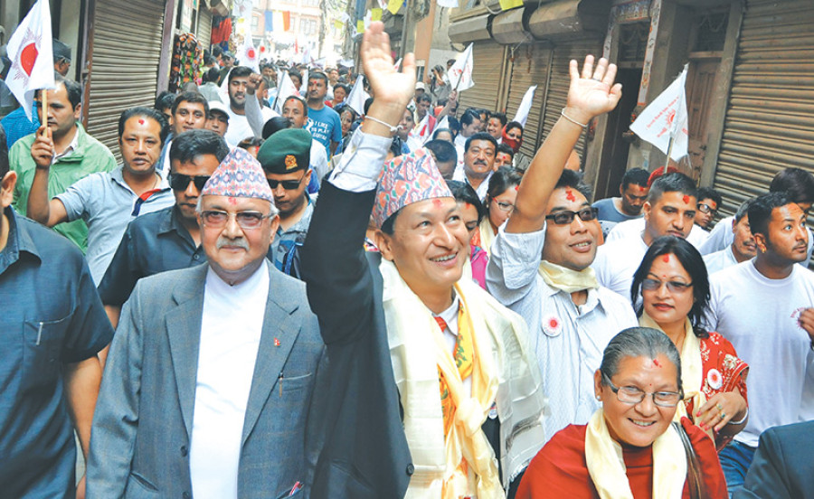 Door To Door Canvassing For Polls In Photos