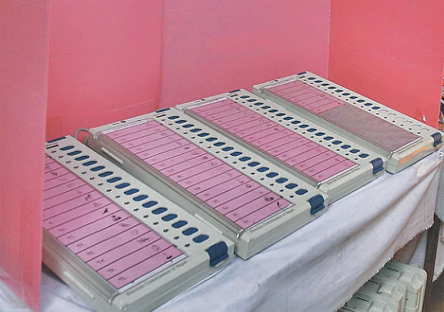 Election authority writes to govt to purchase EVMs