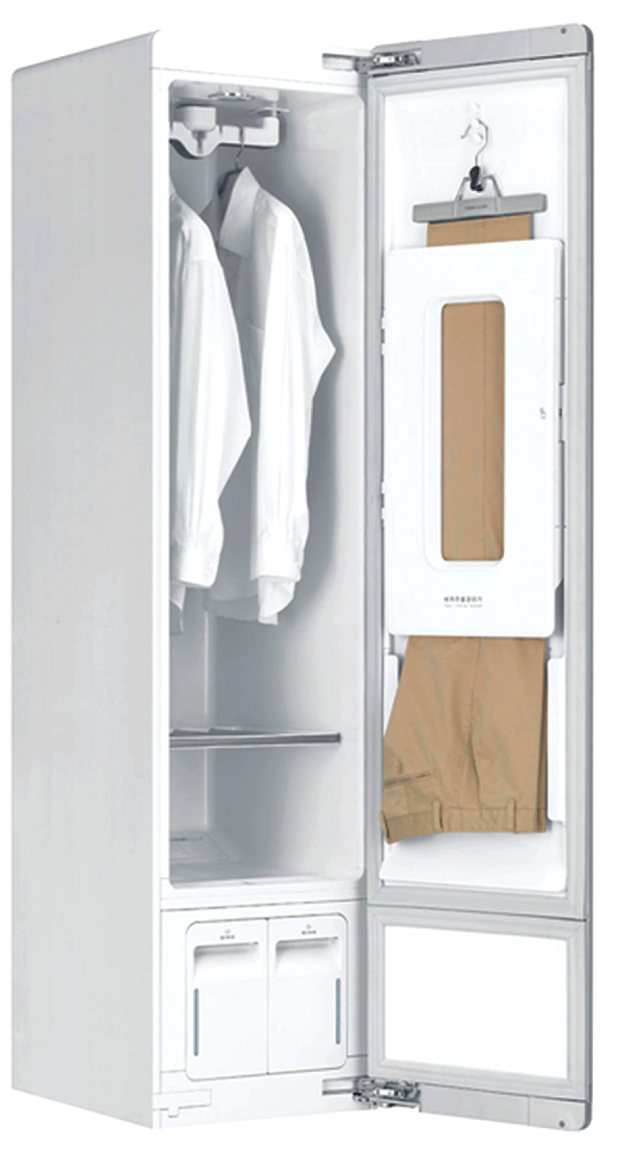 LG cupboard that can iron clothes