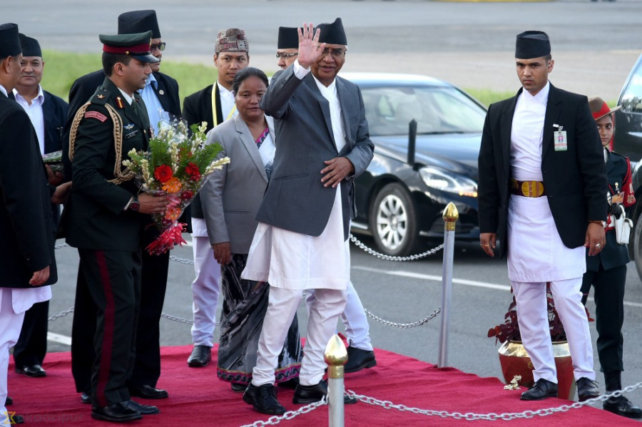 PM Deuba off to NY to attend UN General Assembly