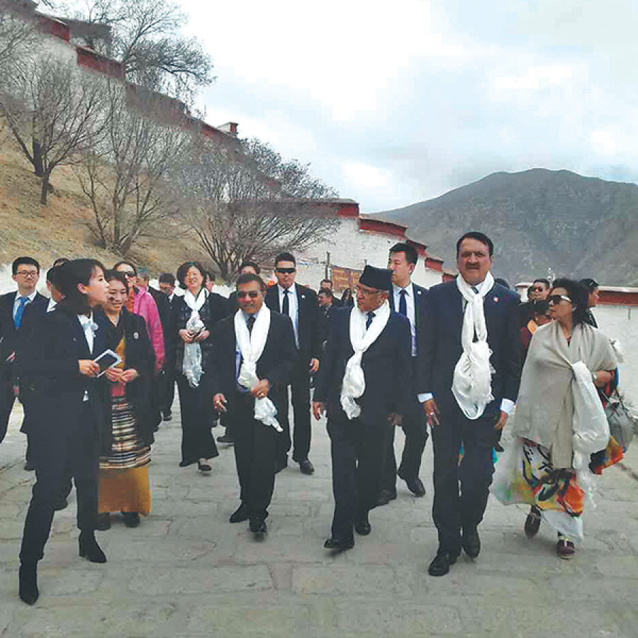 PM in Lhasa, returning today