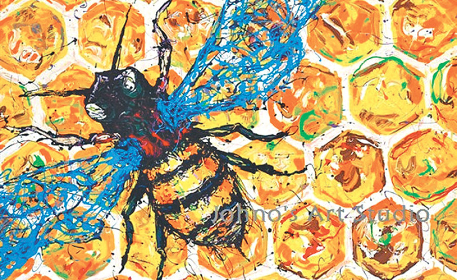 The hive and the honey bee