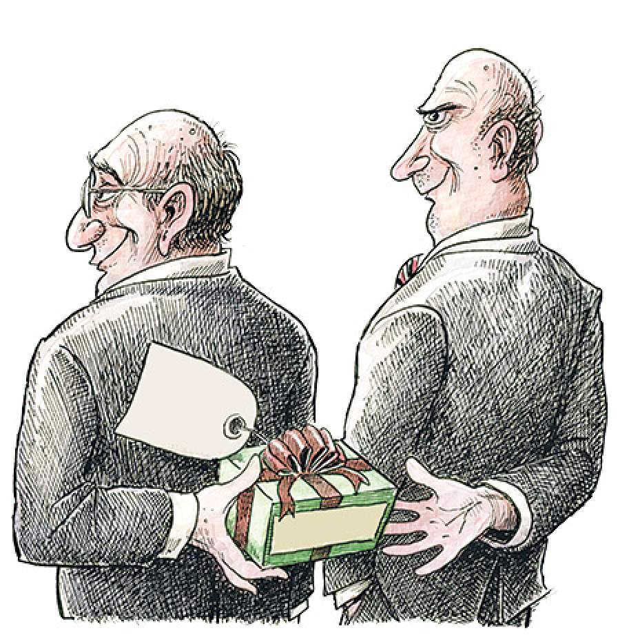 The crooks have all the fun!