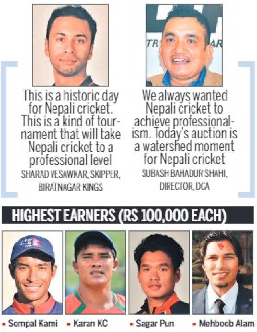 Nepali cricket takes a big leap towards professionalism
