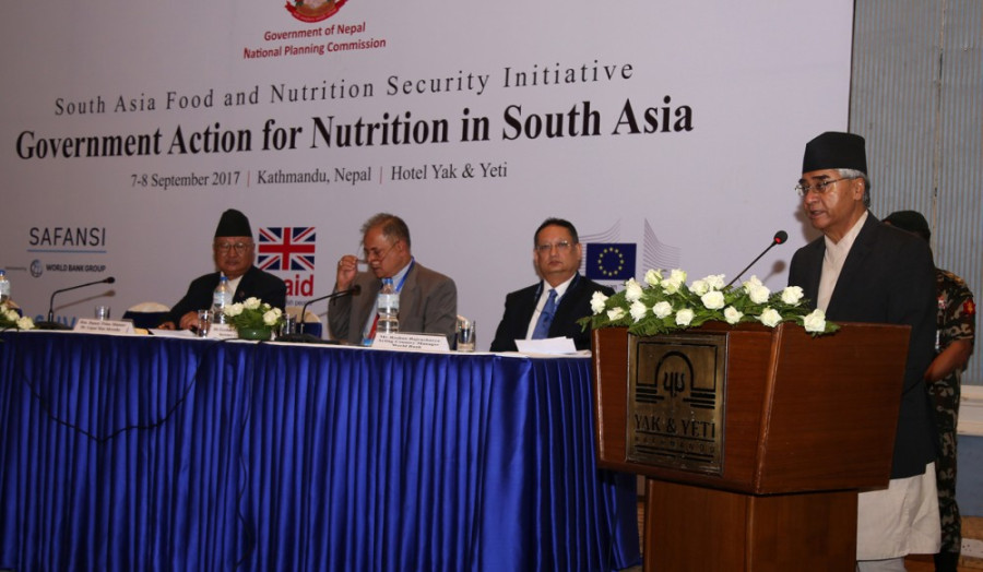 Country pursuing economic, social transformation: PM Deuba