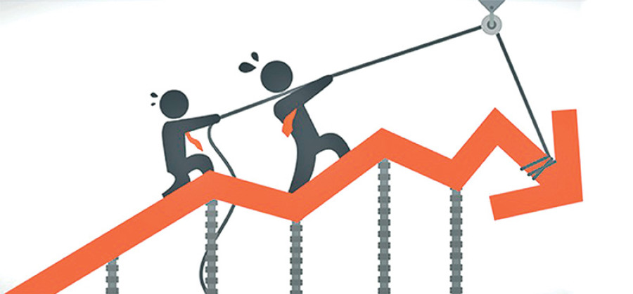 Current account deficit at over Rs6b