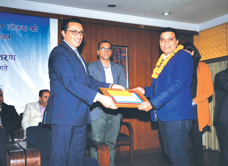 Acharya of Kantipur wins Sejon Award