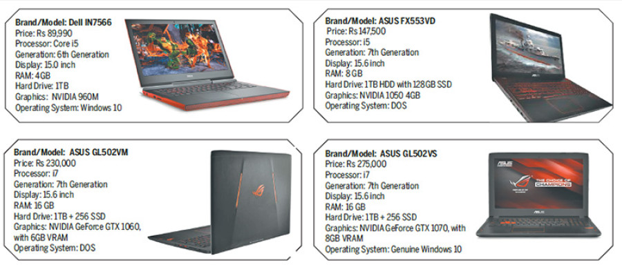 Gaming laptops, a tough sell in Nepal
