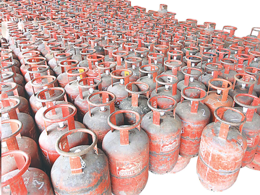 Gas plant sealed for using old cylinders