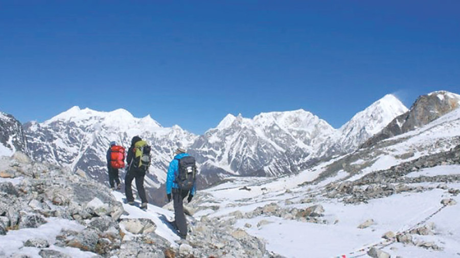 Tourists flock back to Manaslu area