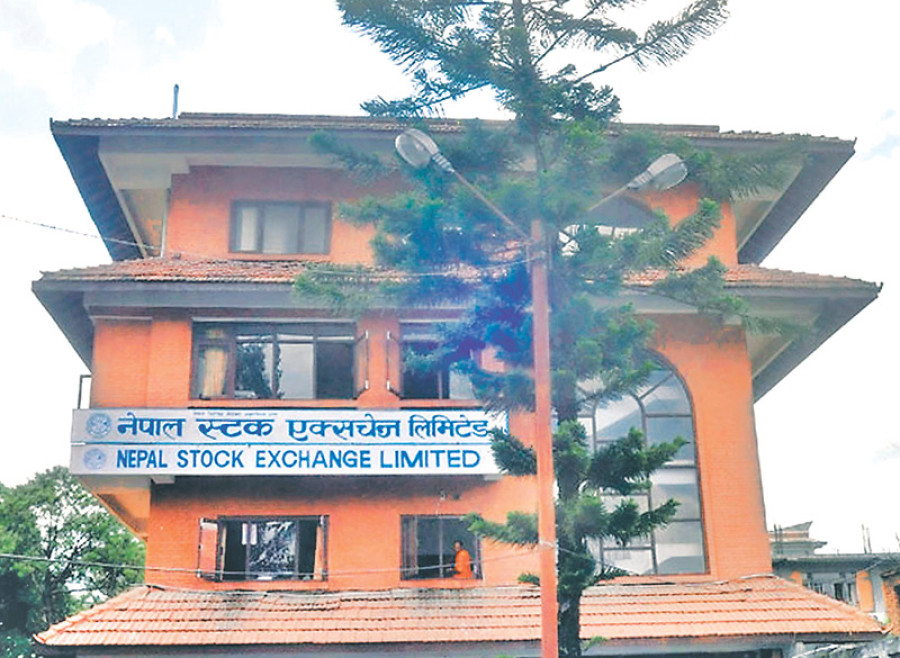 Nepse records slender growth