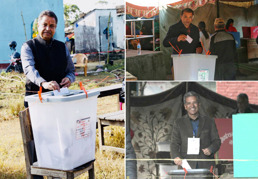 Top leaders of various political parties cast vote (In photos)