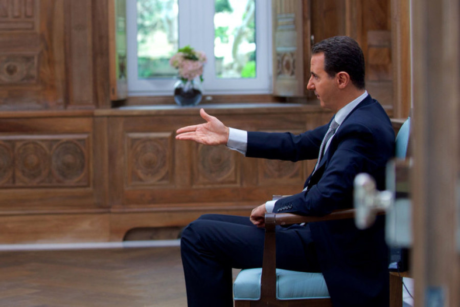 Syria chemical attack 'fabricated' - Assad