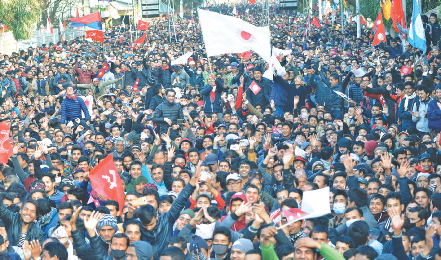 Oppn parties take to the streets