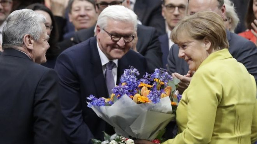 Germany president: Steinmeier chosen by lawmakers