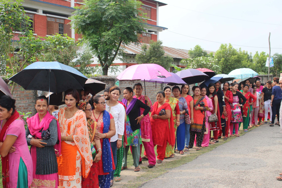 40 pc votes cast in Pokhara, 35pc in Bharatpur