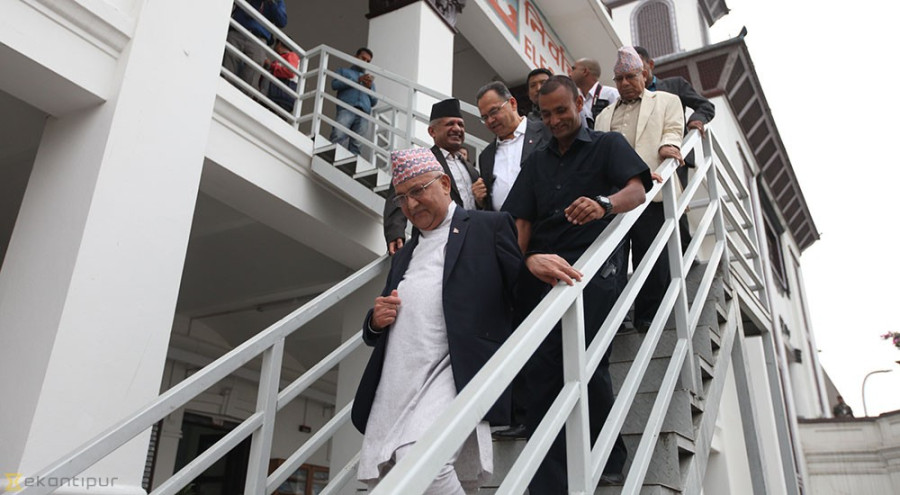 Can't accept re-polling in Bharatpur, Oli tells EC