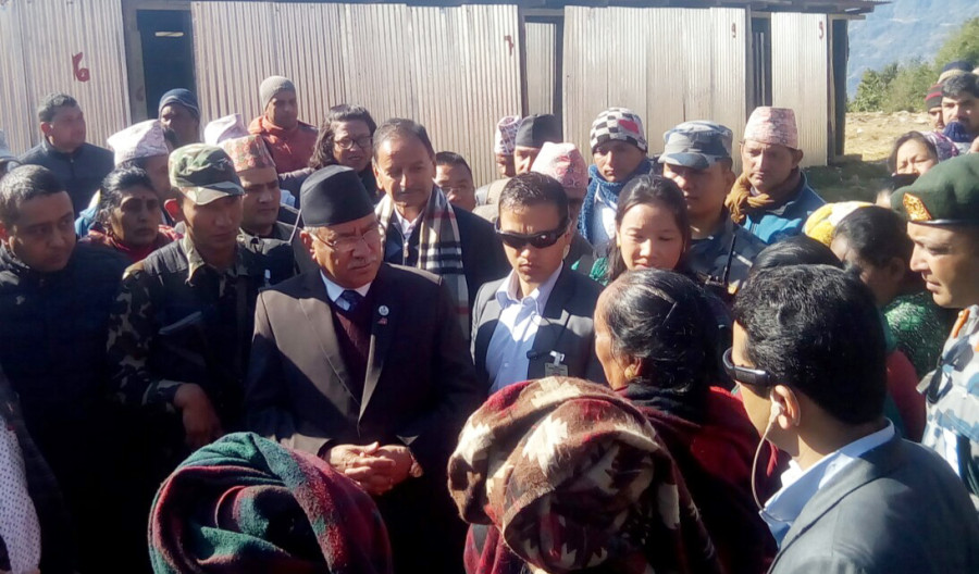 PM announces special relief scheme for Therathum fire victims