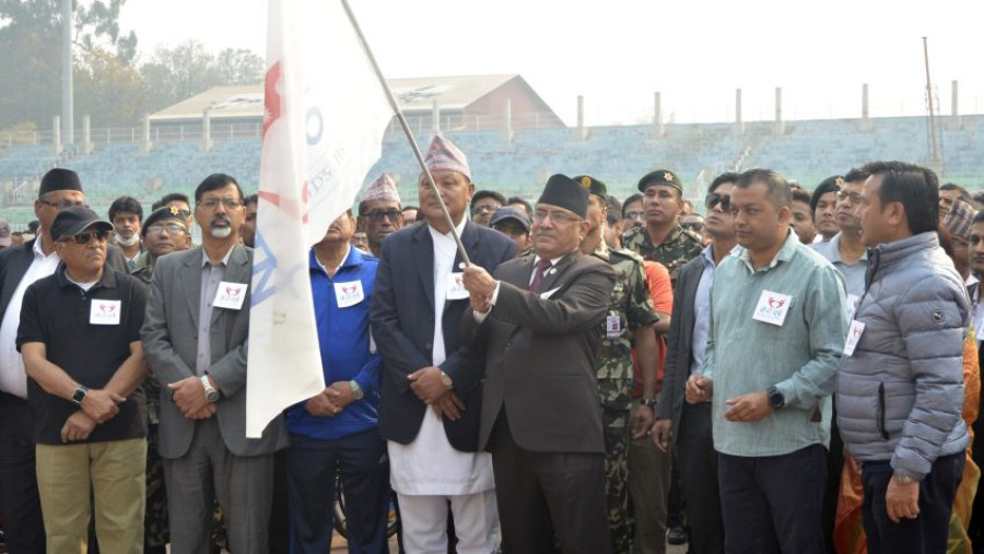 PM Dahal launches health campaign on New Year