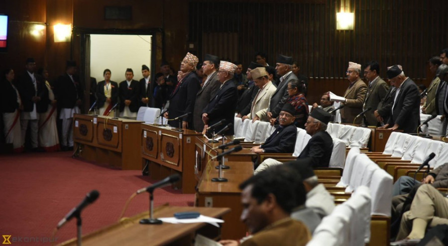 CPN-UML obstructs House, accuses govt of trying to foil elections